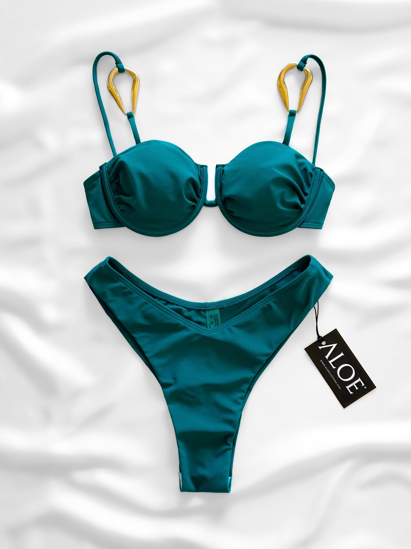 Noemi Bikini Set | Turquoise