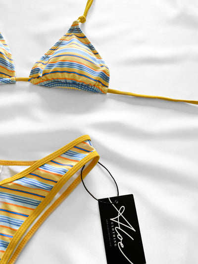 Talia Bikini Set | Stripes