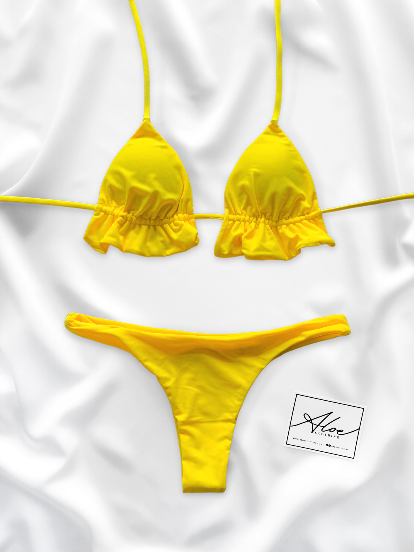 Marlee Bikini Set |  Yellow