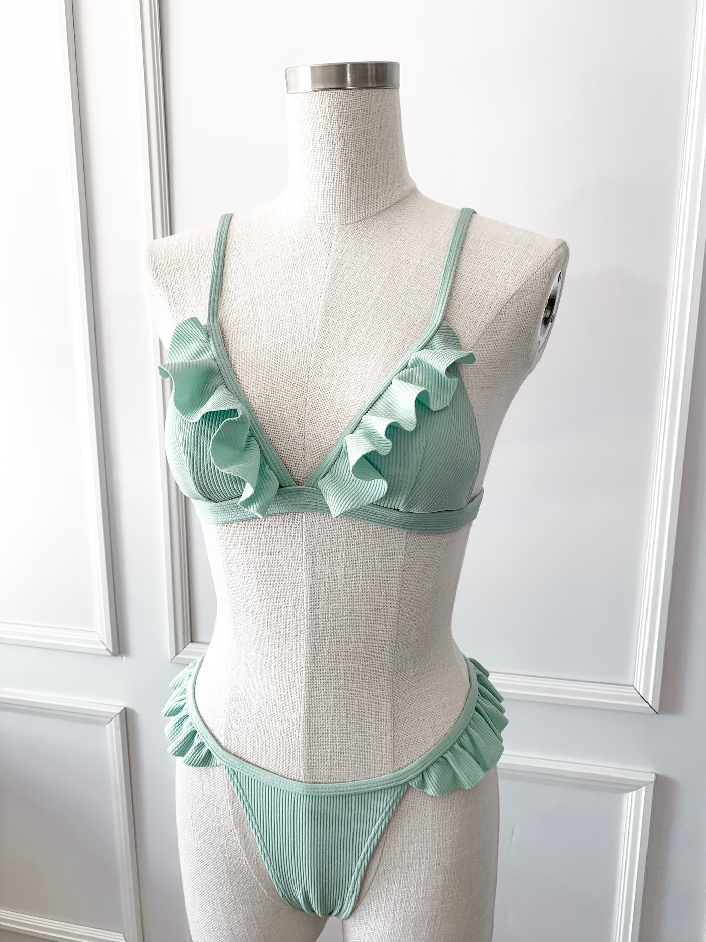 Evelyn Bikini Set | Mint Green