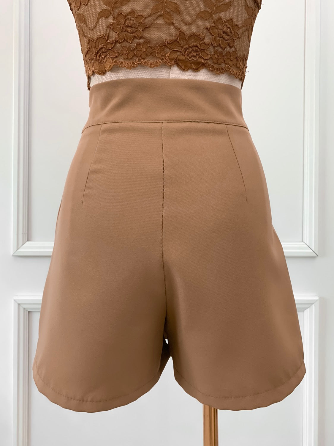 Jupe-short Lara | Chameau