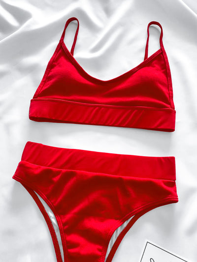 Rae Bikini Set | Red