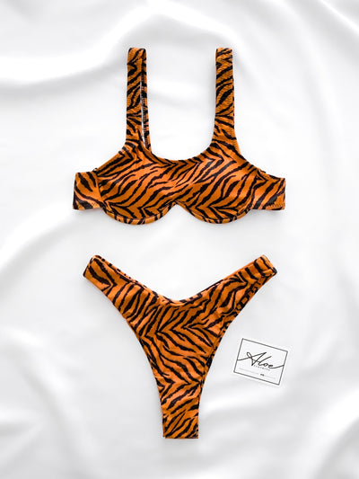 Leya Bikini Set | Orange