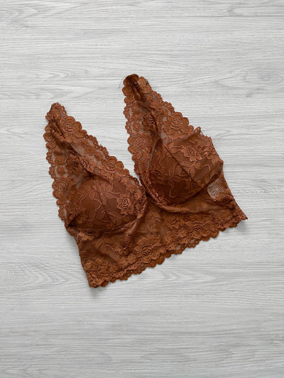 Bralette Erin | Marron